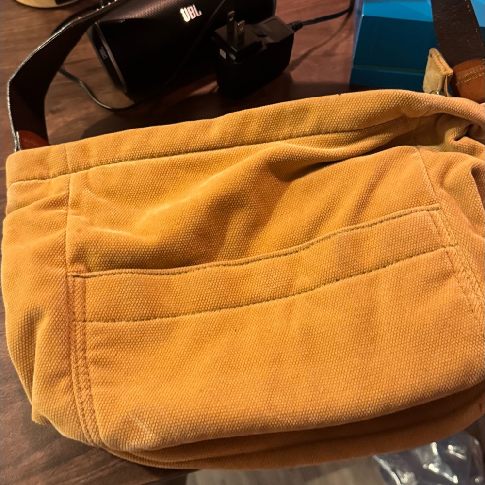 Vintage Fossil and Georgia Bull Dogs Stylish Tan Women's Bag